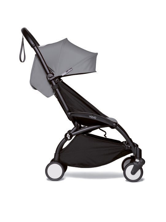 Babyzen YOYO2 Stroller Black Frame with Grey 6+ Color Pack image number 2